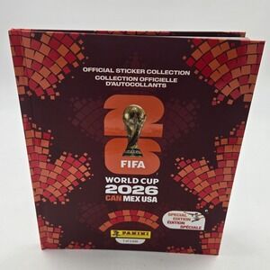 2026 Panini FIFA World Cup Hard Cover Album Canadian Edition Limited 1 of 2026